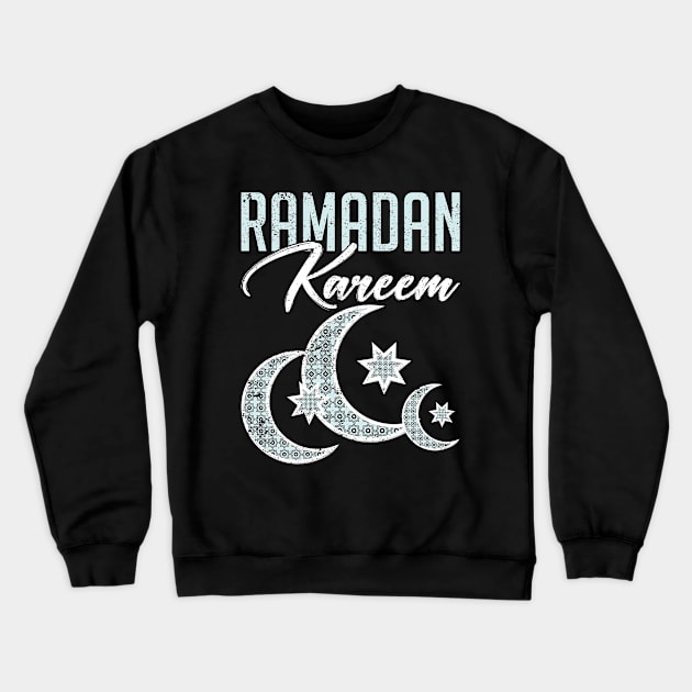 Ramadan Kareem Muslim Islamic Celebration Ramadan Crewneck Sweatshirt by shirtsyoulike